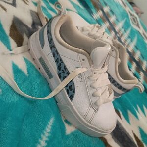 Puma Mayze Big Kids Sneakers In Leopard Print